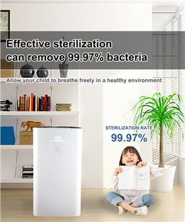 Máy lọc không khí tinh khiết hiệu quả với 4 giai đoạn