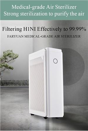 BKJ-60C 2022 Máy lọc không khí gia đình mới với 3 bộ lọc