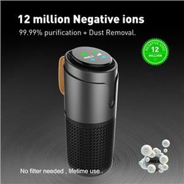 Pin sạc máy lọc không khí ô tô nhỏ