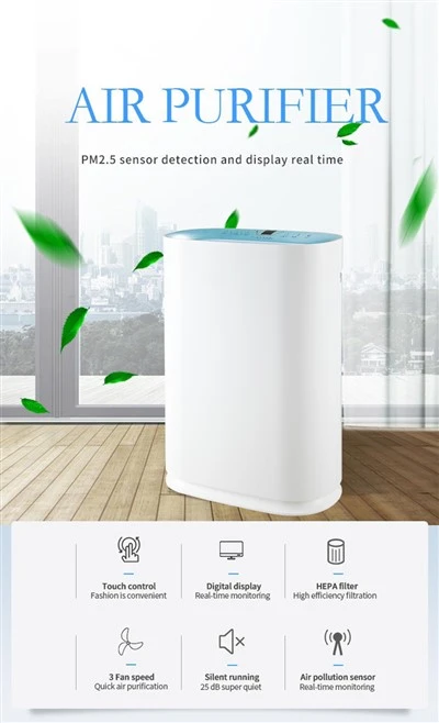 BKJ-300 Máy lọc không khí trong nhà có màu tùy chỉnh cho phòng