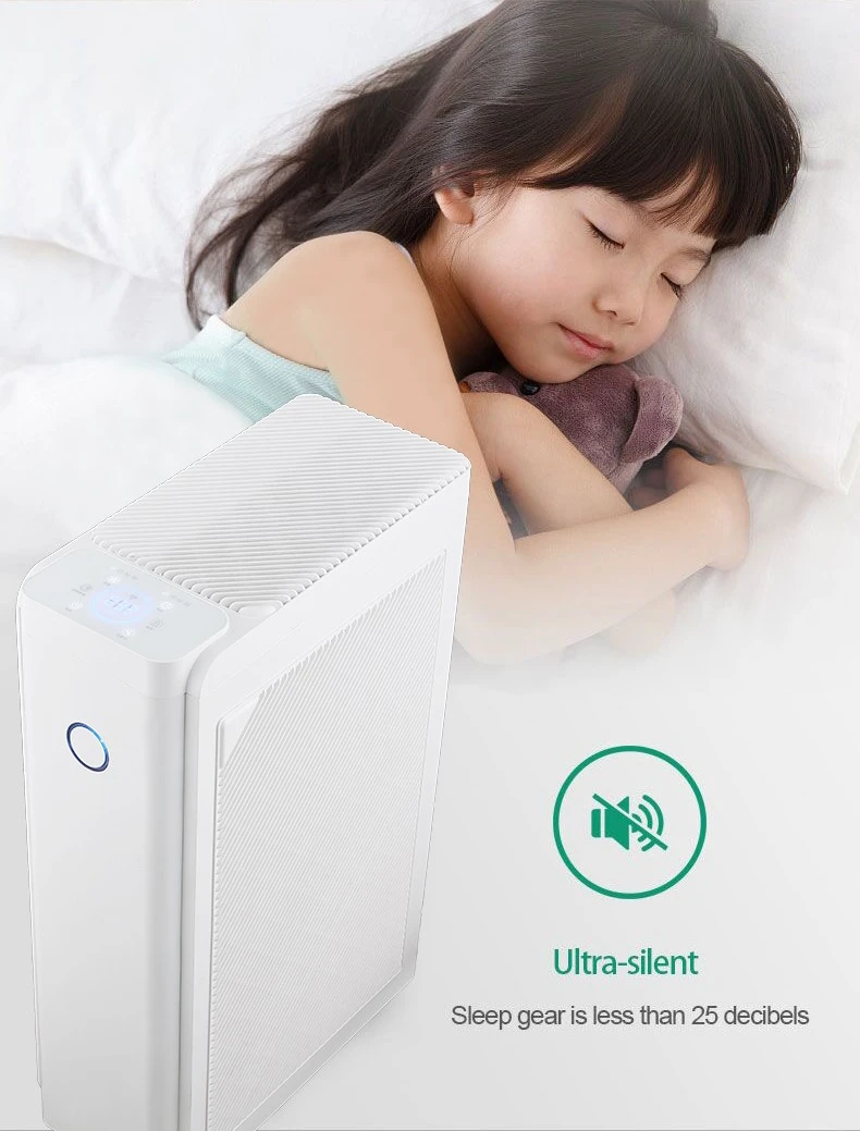 BKJ-60C Household Air Purifier With UVC Easy Move