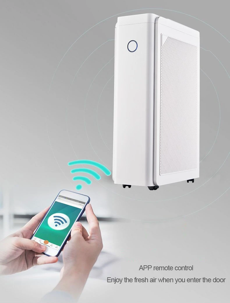 BKJ-60C Household Air Purifier With UVC Easy Move